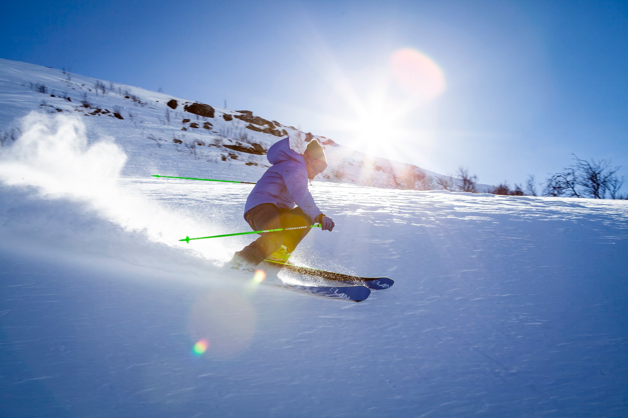 summer skiing