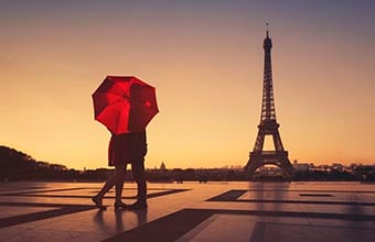 Romantic Destination in Paris