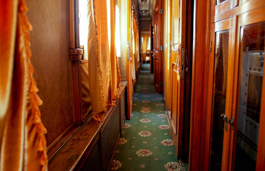 luxurious train rides