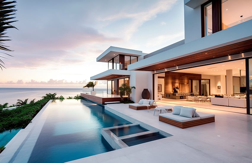 private villas vs. luxury hotels