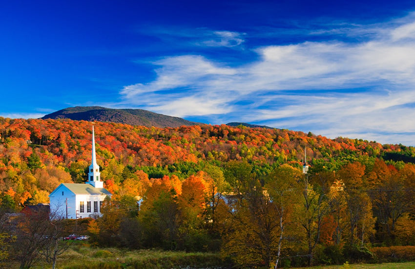 fall foliage around the world