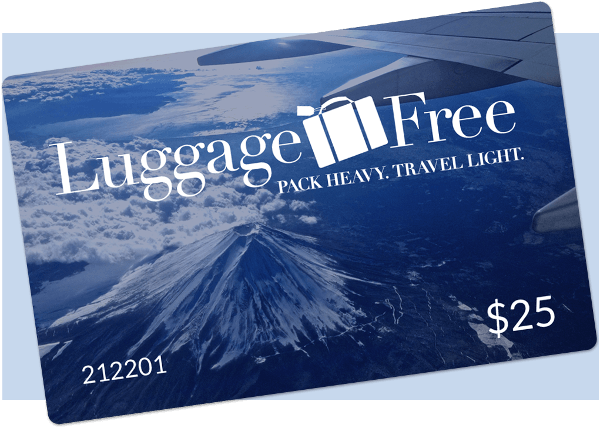 Luggage Free Gift Card